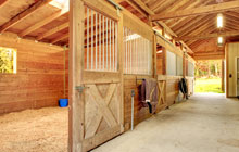 Moor End Field stable construction leads